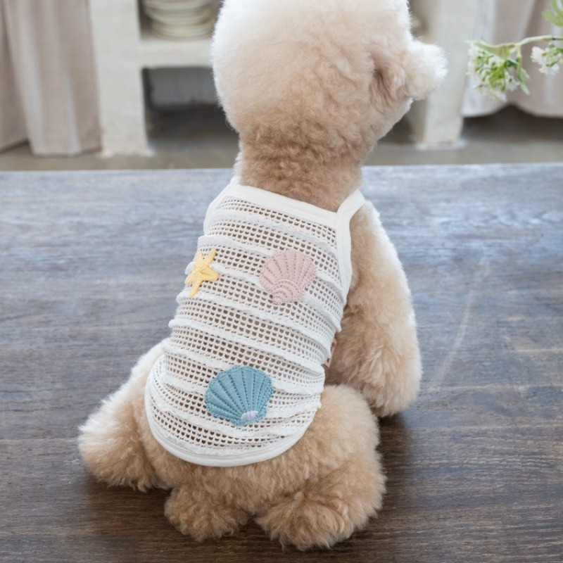 Suspender Tank Top - Pet Spring Mesh Güneş Koruyucu Ceket